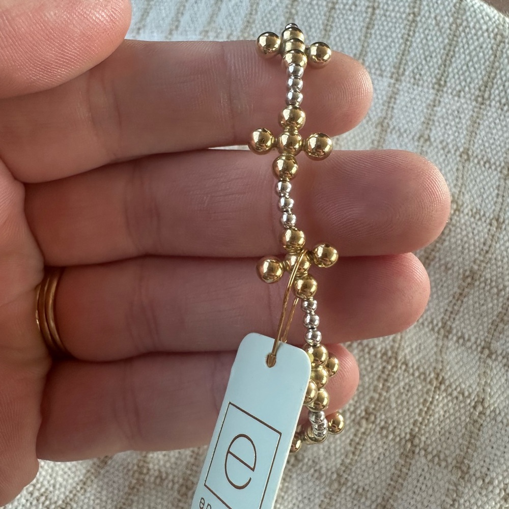 Enewton Gold and Silver Beaded Bracelet - Picture 6 of 6